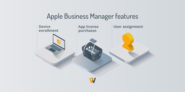 Apple Business Manager features