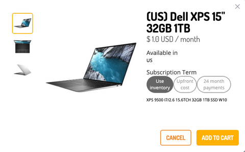 Dell XPS for working from home