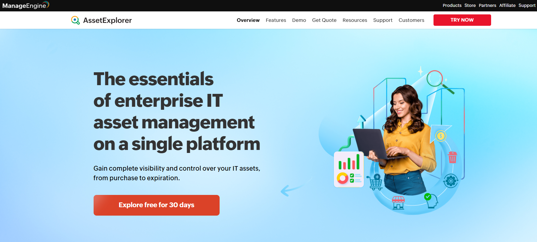 ManageEngine AssetExplorer