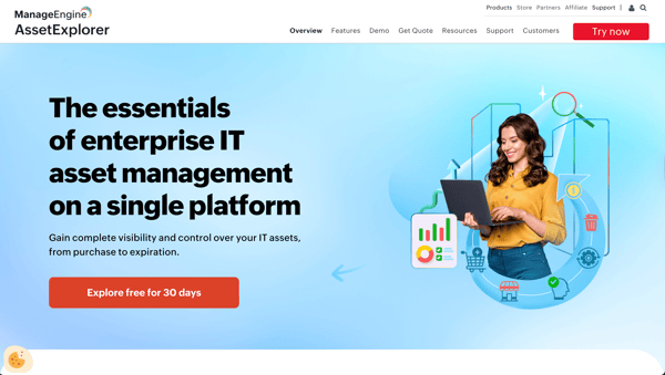 ManageEngine AssetExplorer