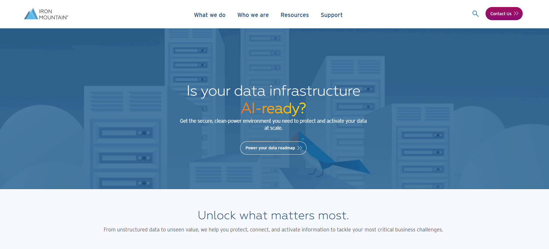 Iron Mountain IT asset disposal company