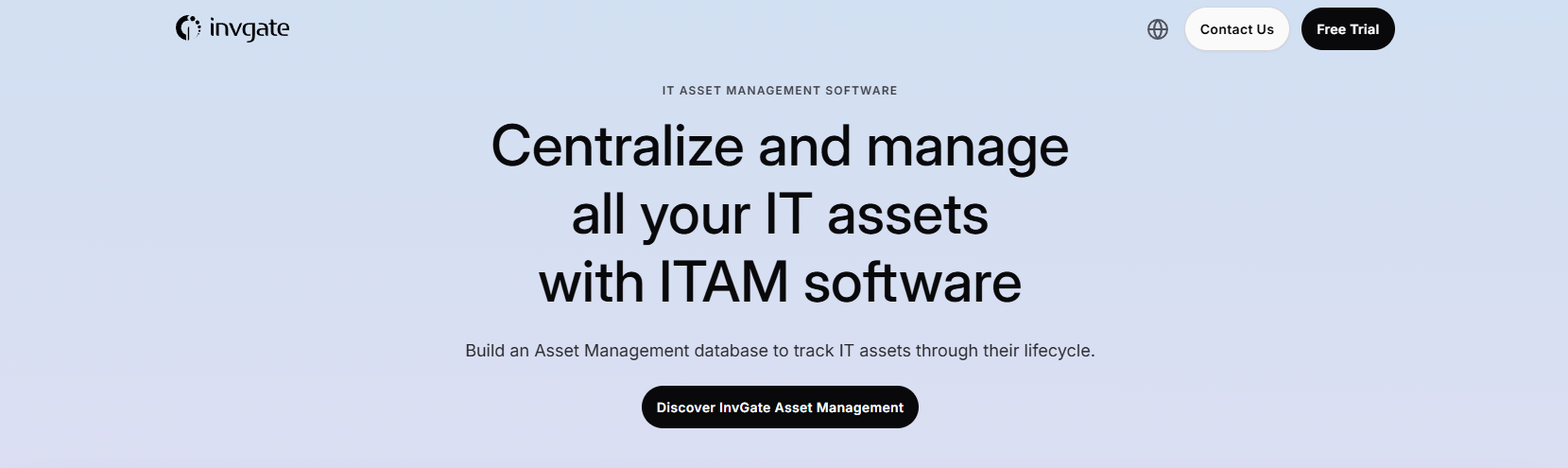 invgate asset centralization