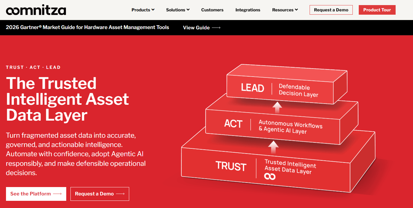 oomnitza Intelligent Asset Data