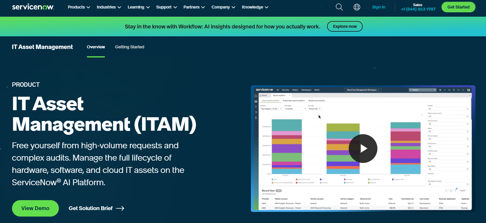 servicenow IT Asset Management