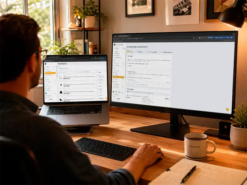Submit your IT equipment request through the GroWrk platform