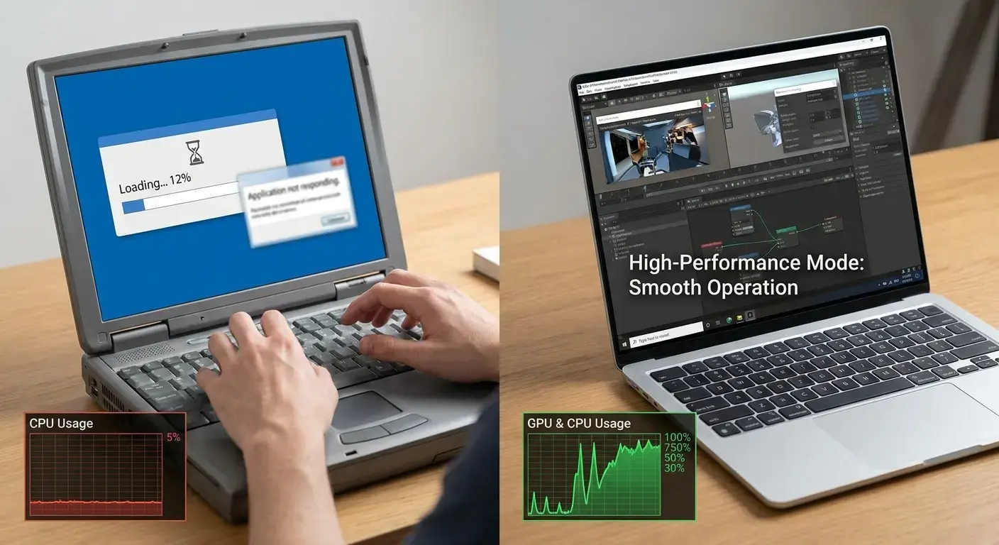 Application performance monitoring on hardware assets