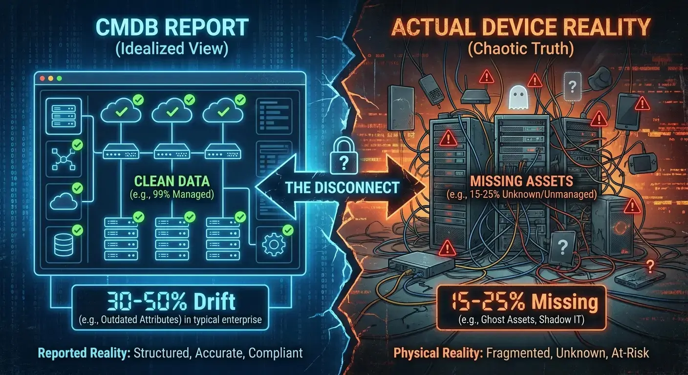 IT audit revealing asset inventory gaps