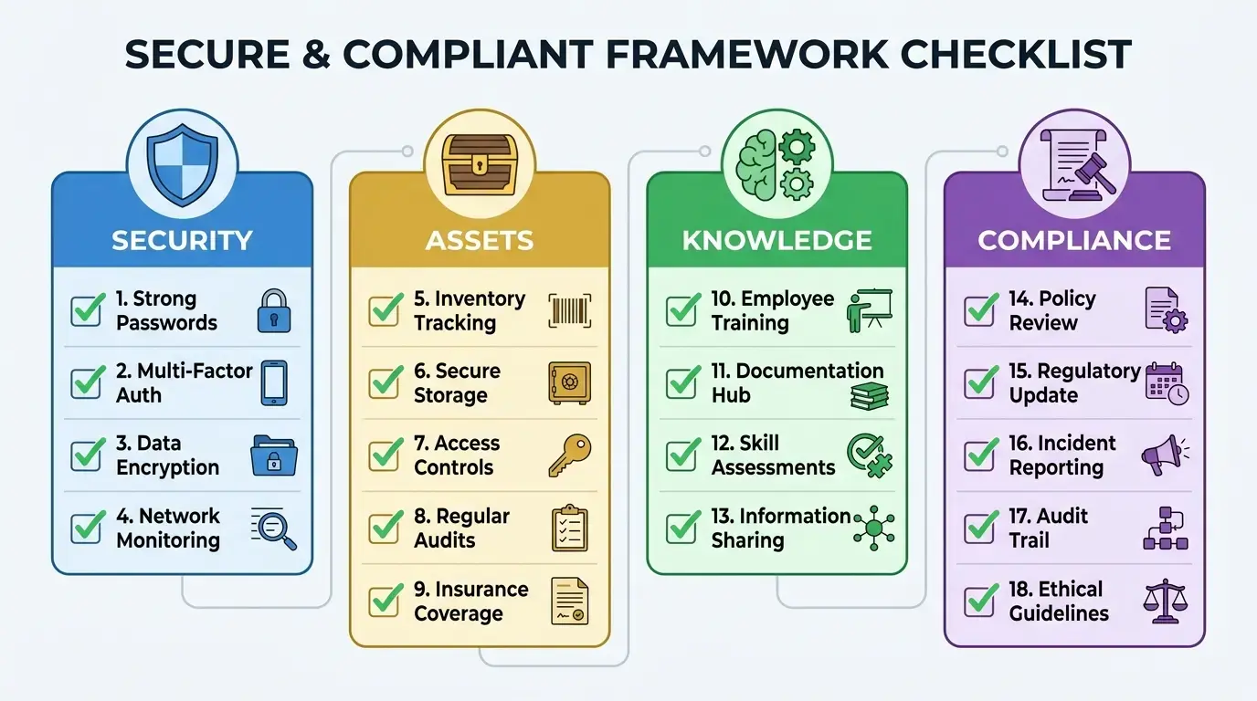 IT offboarding checklist security and asset management