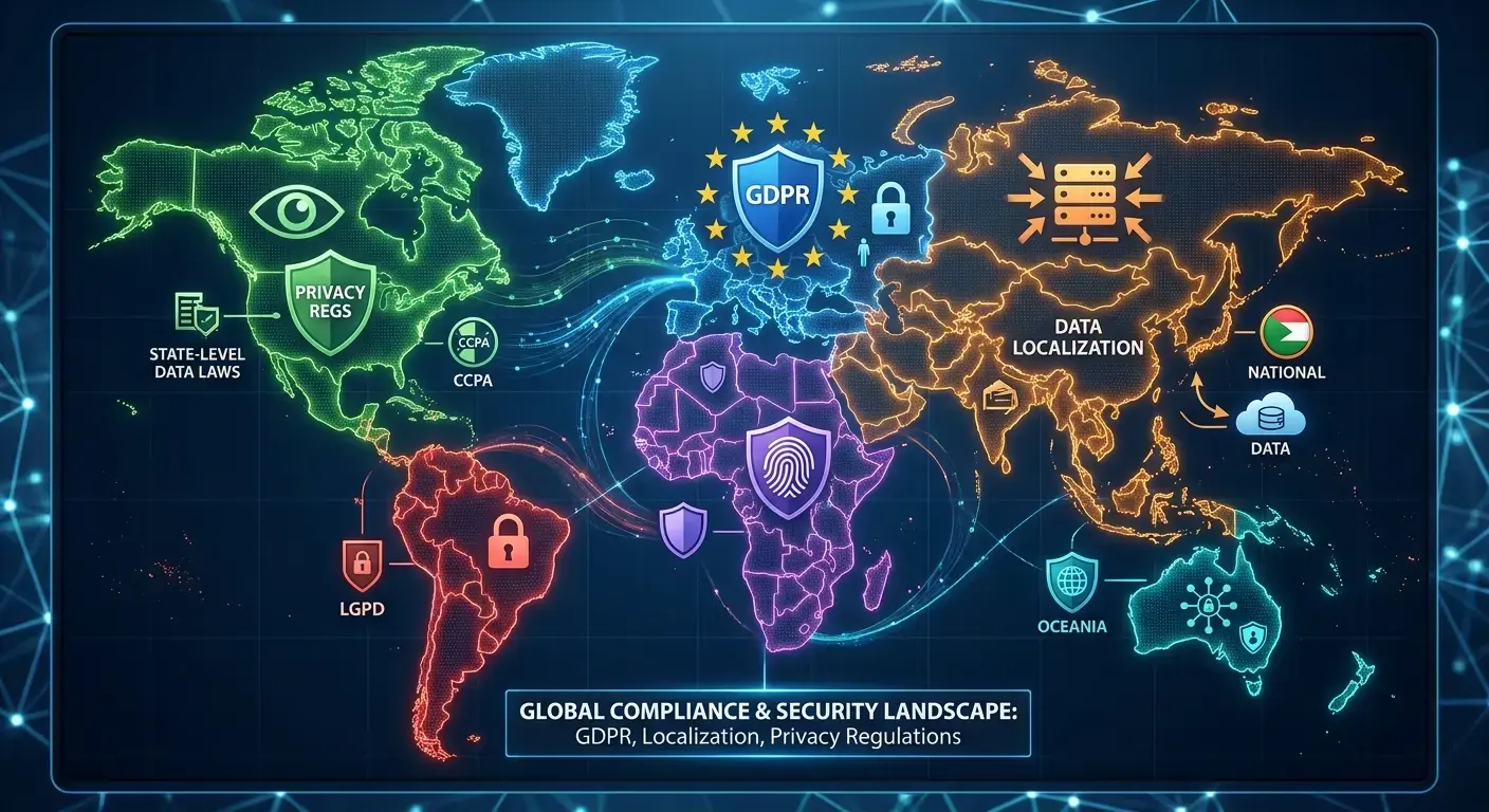 Regional compliance requirements for hardware deployment