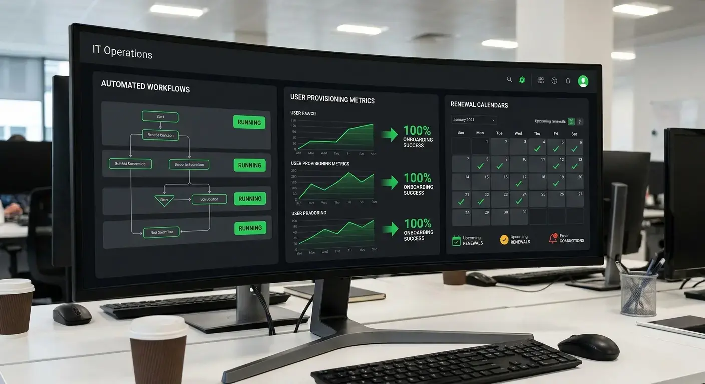 Automated vs manual license management