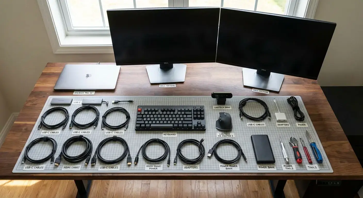 Complete hardware inventory tracking system