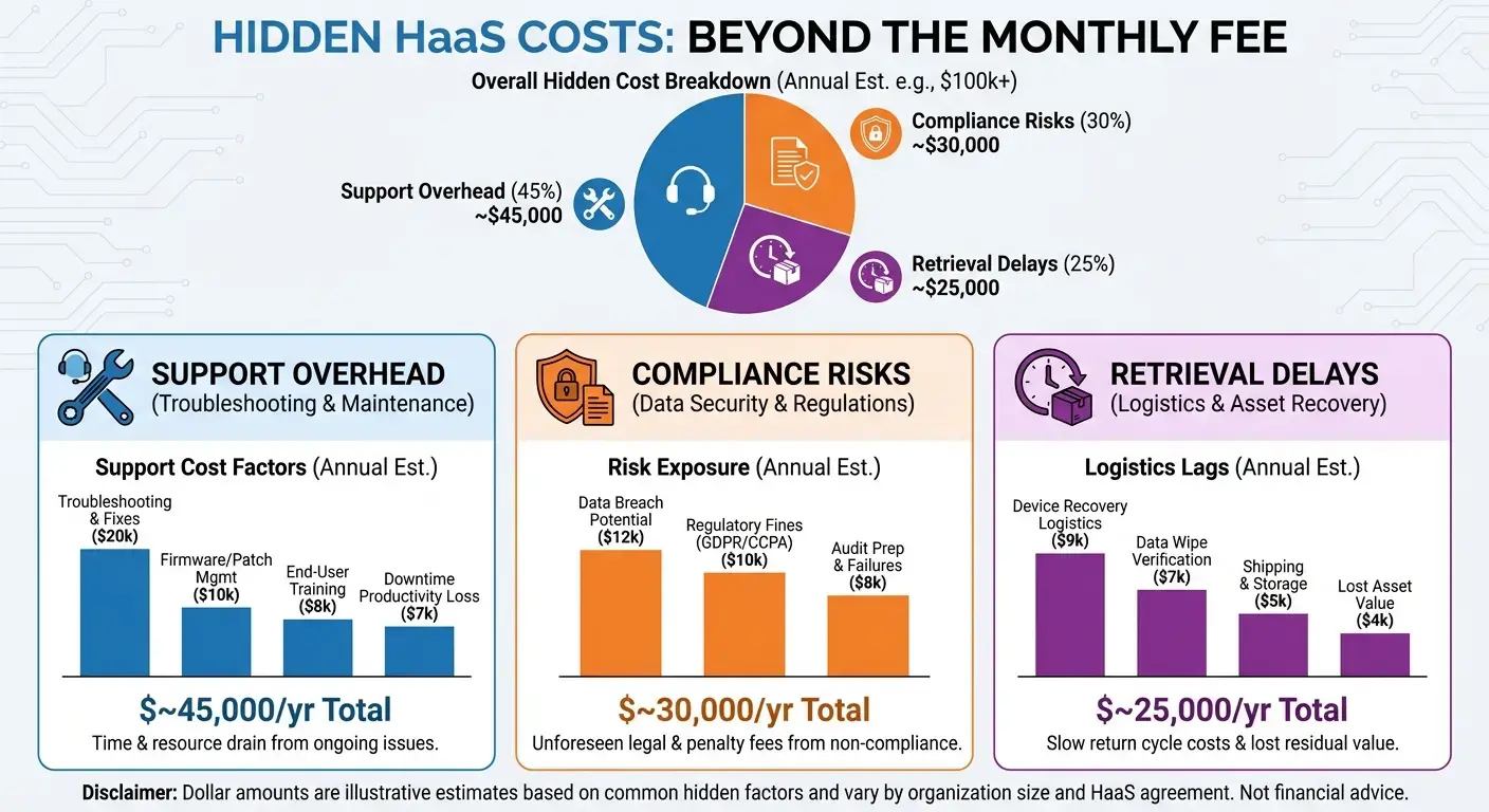 HaaS compliance requirements checklist visualization