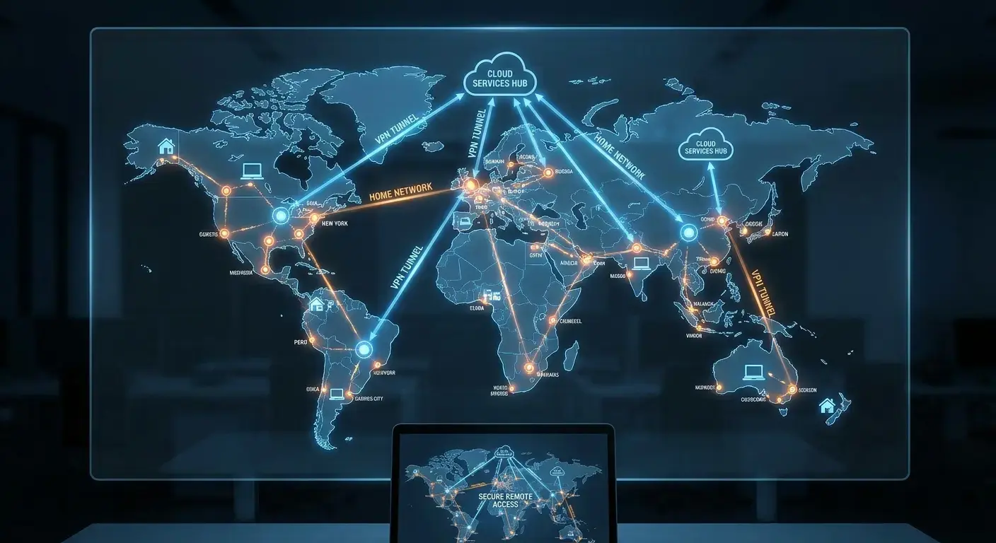 Remote work distributed IT infrastructure challenges