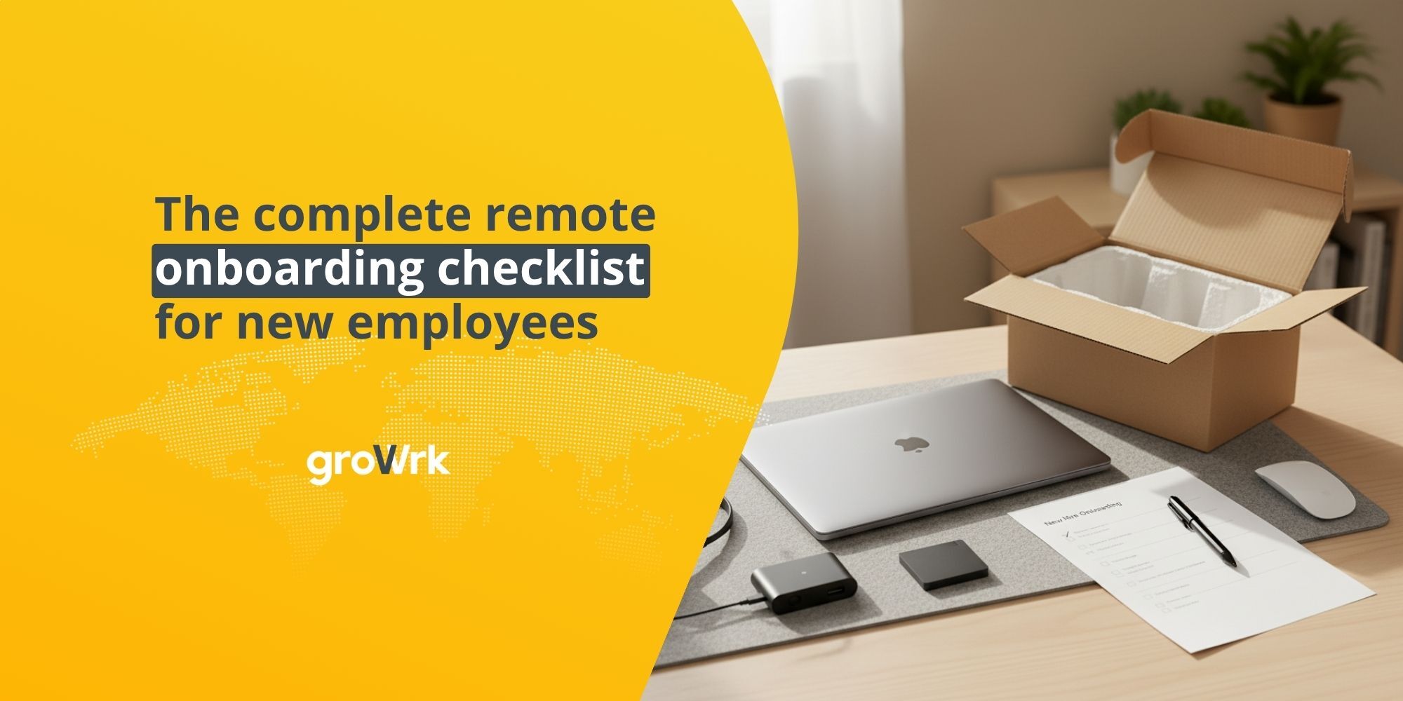 remote onboarding checklist